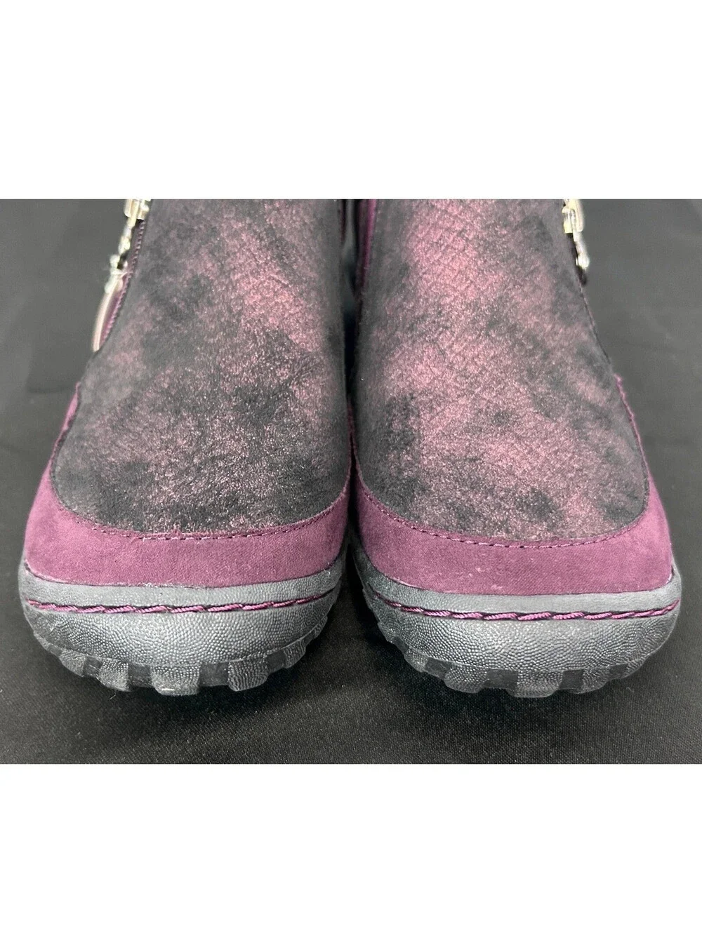 NEW! JBU by Jambu Cranberry B9CRA77 Wine Women's 6.5W Slip-On Memory Foam Shoes